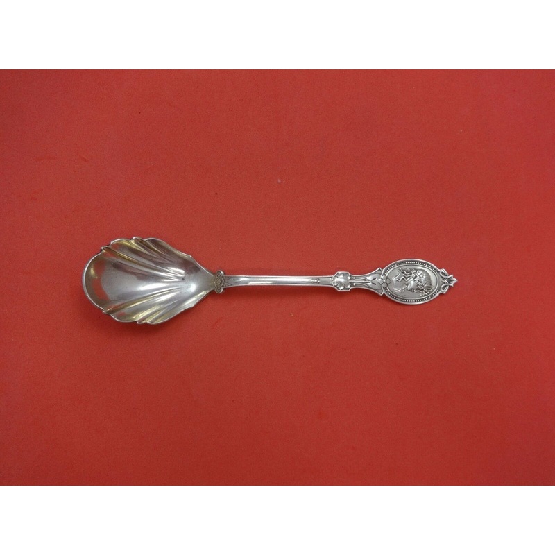 Medallion by Hotchkiss & Schreuder Sterling Preserve Spoon Scalloped BC  6 3/4"