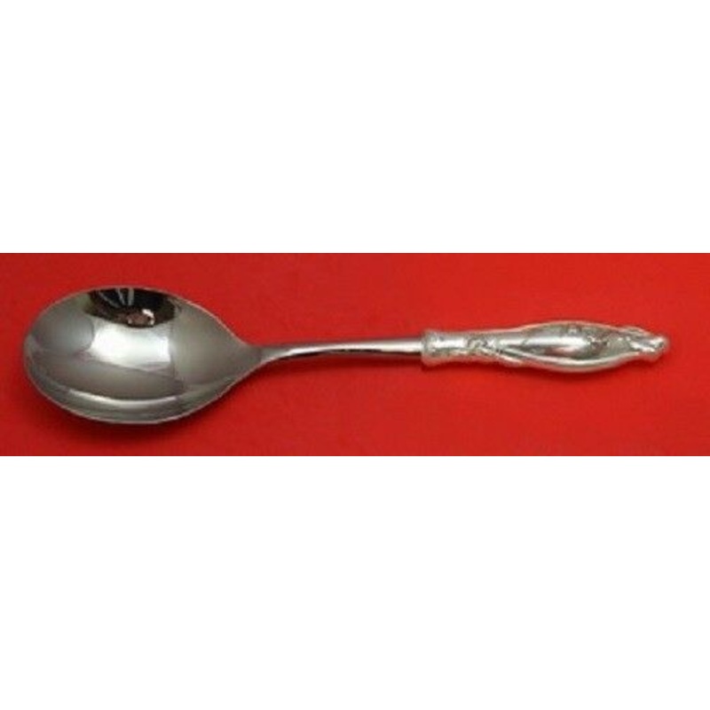 Mille Fleurs By International Sterling Casserole Spoon HHWS 11 1/2" Custom