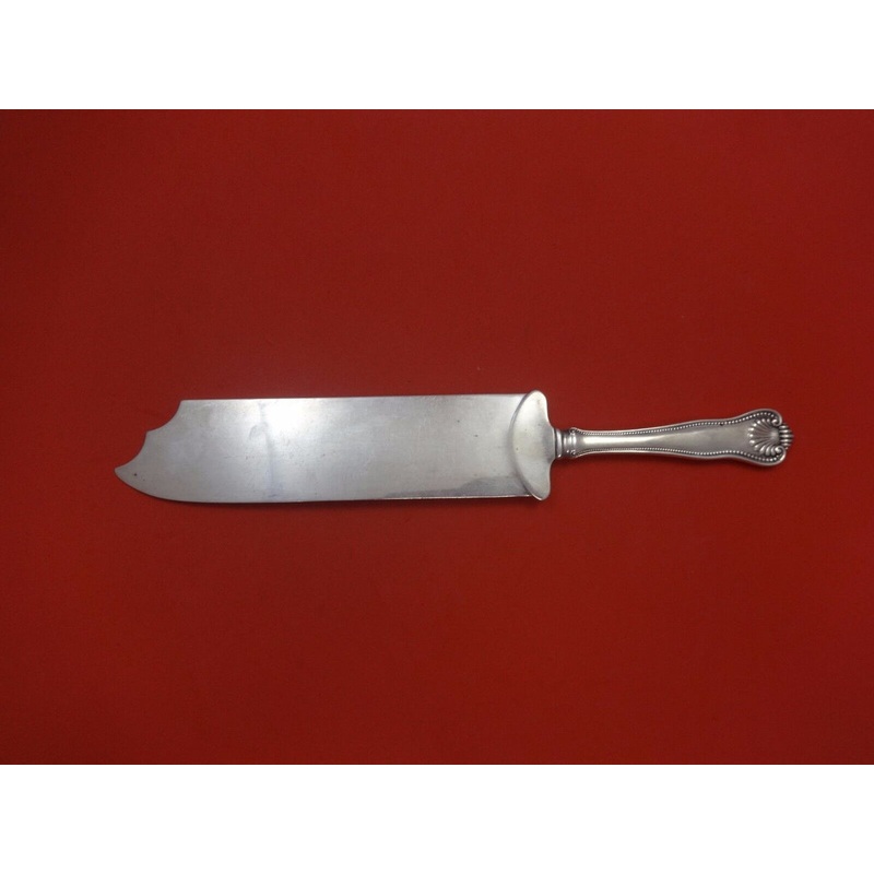 Newport Shell by Frank Smith Sterling Ice Cream Slice Flat All Sterling 12"