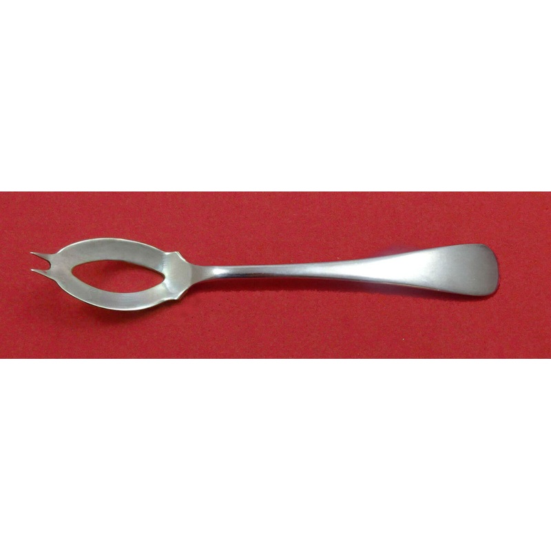 Old English Antique by Reed Dominick Haff Sterling Olive Spoon Ideal Custom