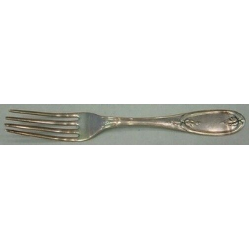 Olive by Gale & Caldwell Sterling Tea Fork 6 1/4"