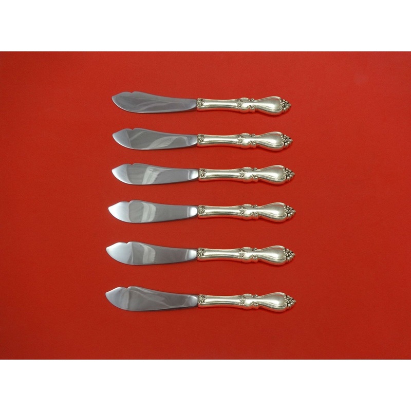 Queen Elizabeth I by Towle Sterling Trout Knife Set 6pc. HHWS  Custom 7 1/2"