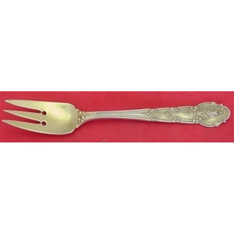 Renaissance by Tiffany & Co. Sterling Salad Fork 3-Tine 2-Hole GW Figural 6 3/4"