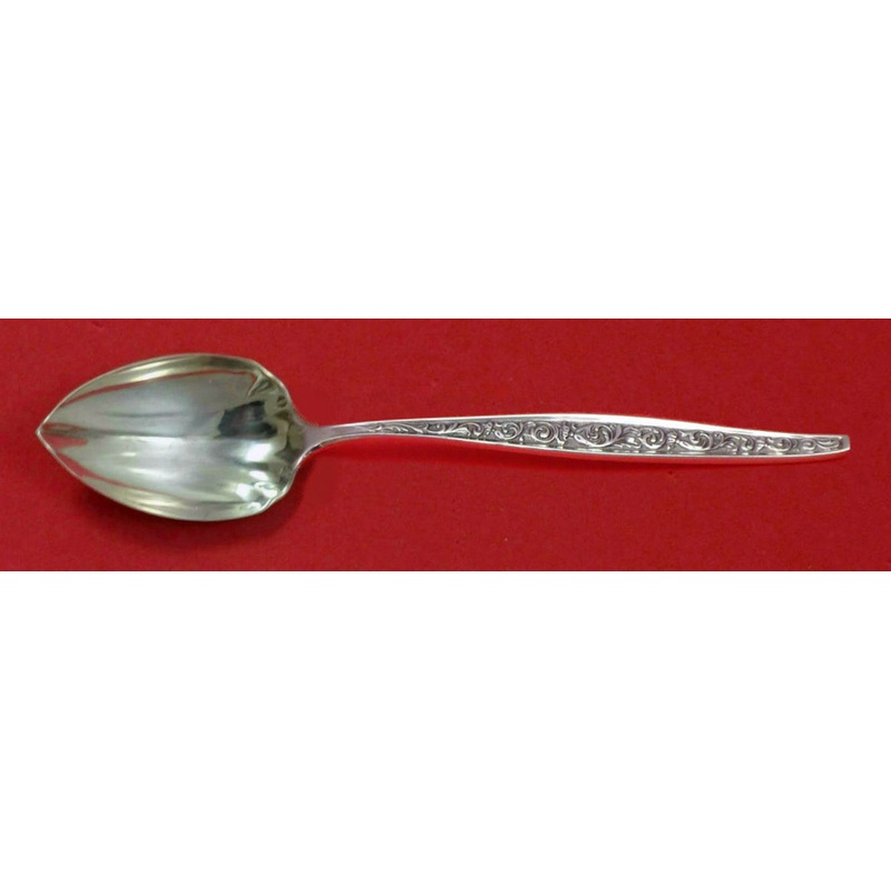 Renaissance Scroll by Reed and Barton Sterling Grapefruit Spoon Fluted Custom