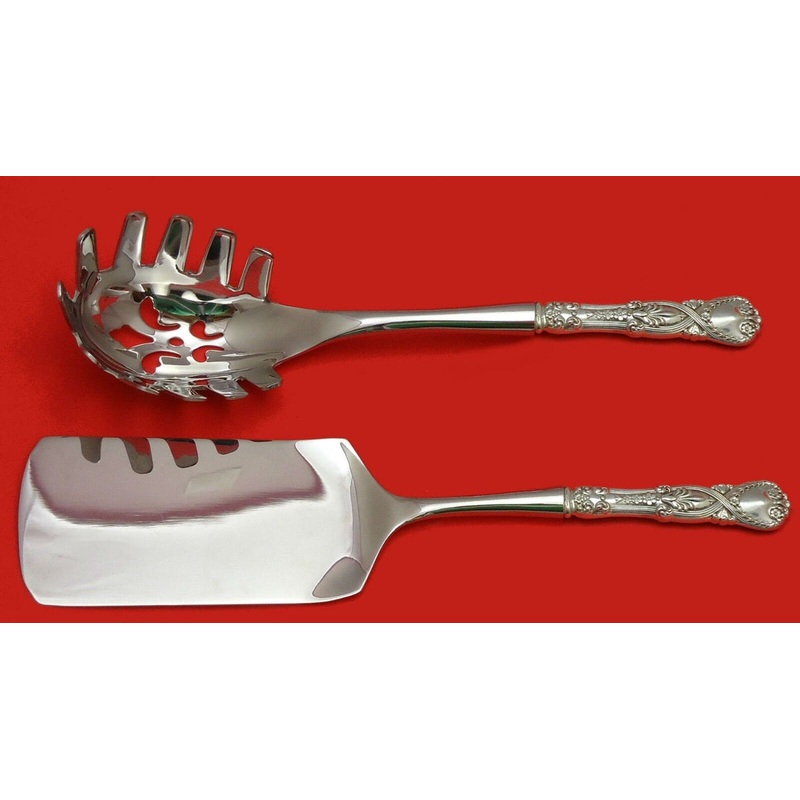 Saint James by Tiffany &  Co. Sterling Italian Pasta Server Set 2pc HHWS  Custom