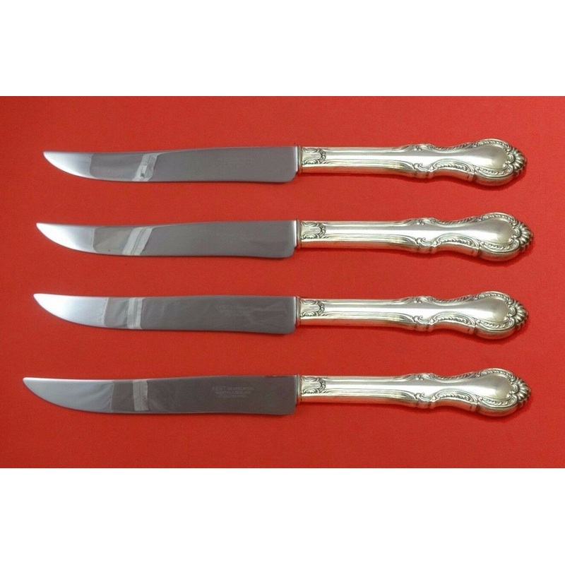 Southern Colonial by International Sterling Steak Knife Set Texas Sized Custom