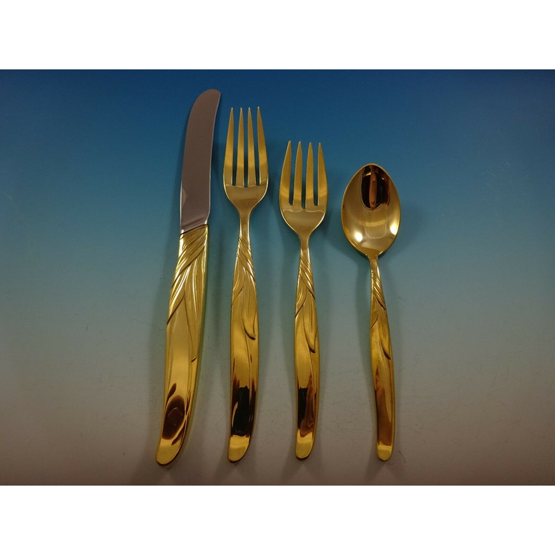 Southwind Vermeil By Towle Sterling Regular Size Place Setting(s) 4pc
