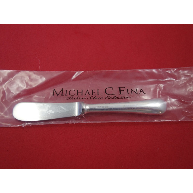 Spagnolo by Zaramella Argenti Sterling Butter Spreader HH Paddle 5 1/2" New