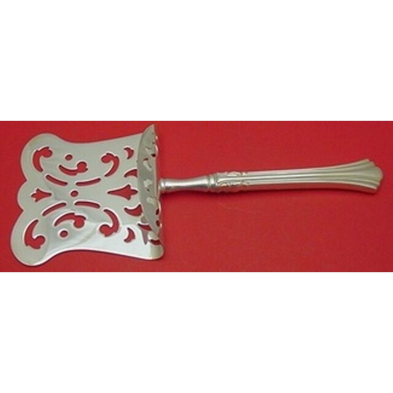 EIGHTEENTH CENTURY BY REED & BARTON STERLING ASPARAGUS SERVER HOODED HHWS CUSTOM