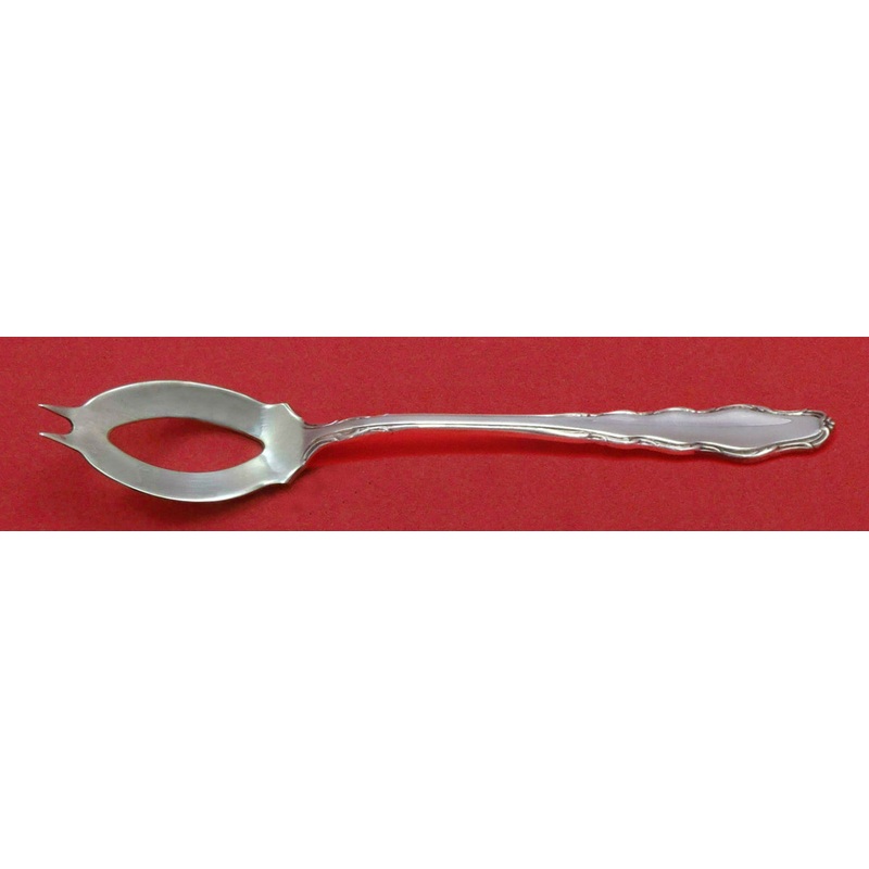 English Provincial by Reed and Barton Sterling Olive Spoon Ideal 5 3/4" Custom