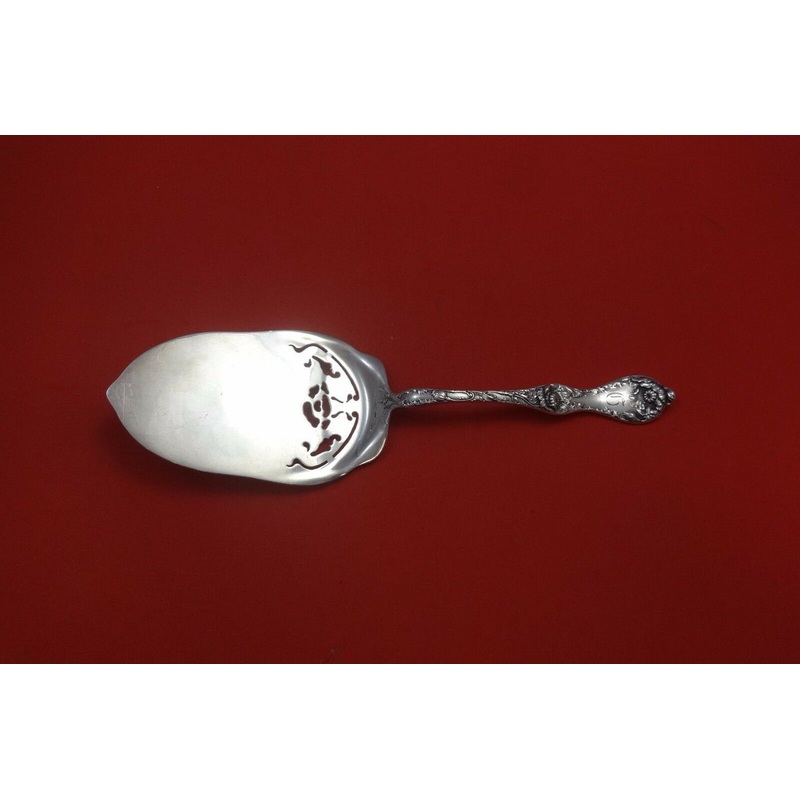 Les Cinq Fleurs by Reed & Barton Sterling Pie Server FH AS Pcd w/Flower 9 1/8"