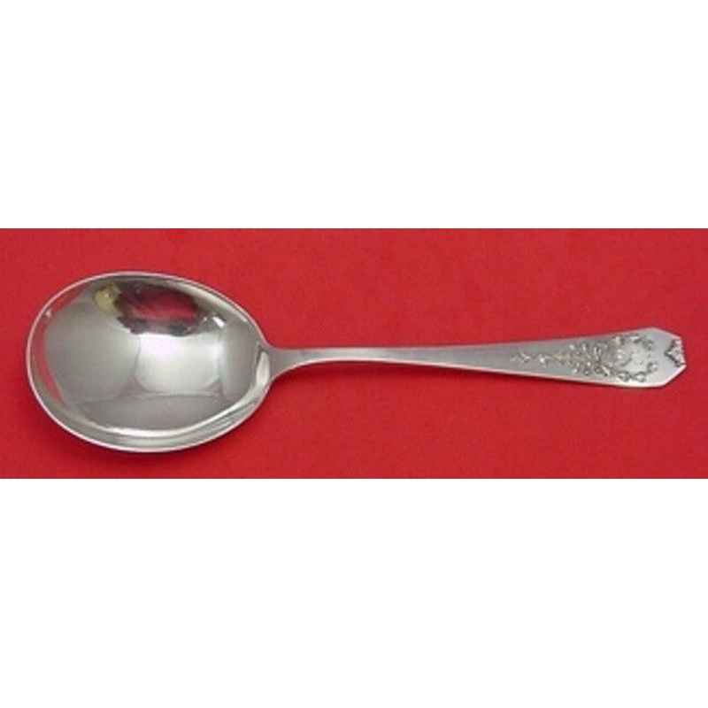 Madam Jumel by Whiting Sterling Preserve Spoon 6 1/6"