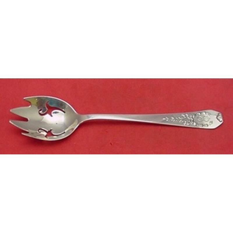 Madam Jumel by  Whiting Sterling Ramekin Fork Custom Made 5 5/8"