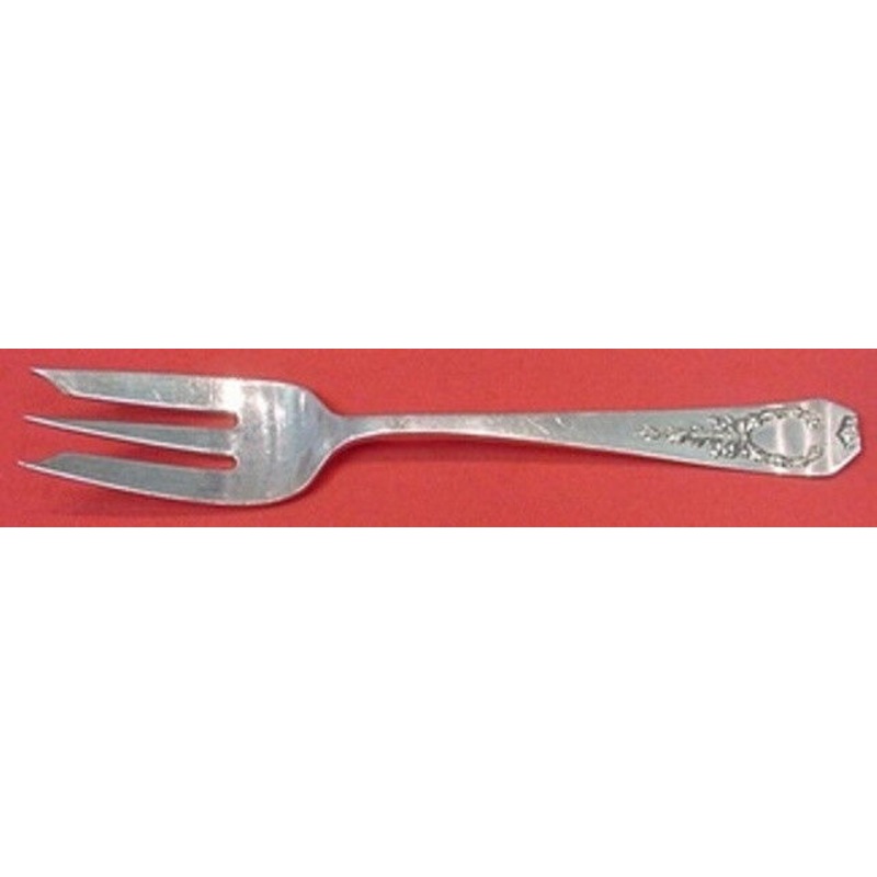Madam Jumel by Whiting Sterling Salad Fork 3-Tine 6 1/8" Flatware