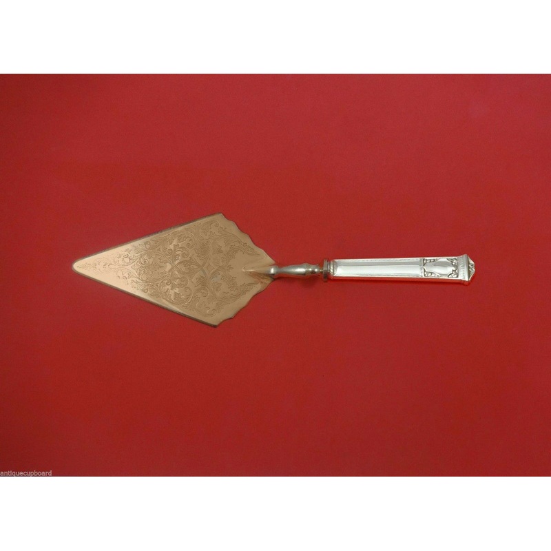 San Lorenzo by Tiffany and Co Sterling Pastry Server Fancy Vermeil HH Custom