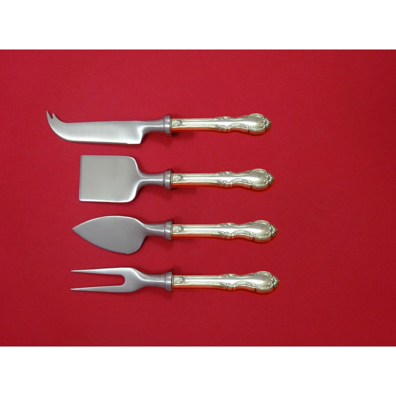 Southern Colonial by International Sterling Cheese Serving Set 4pc HHWS Custom