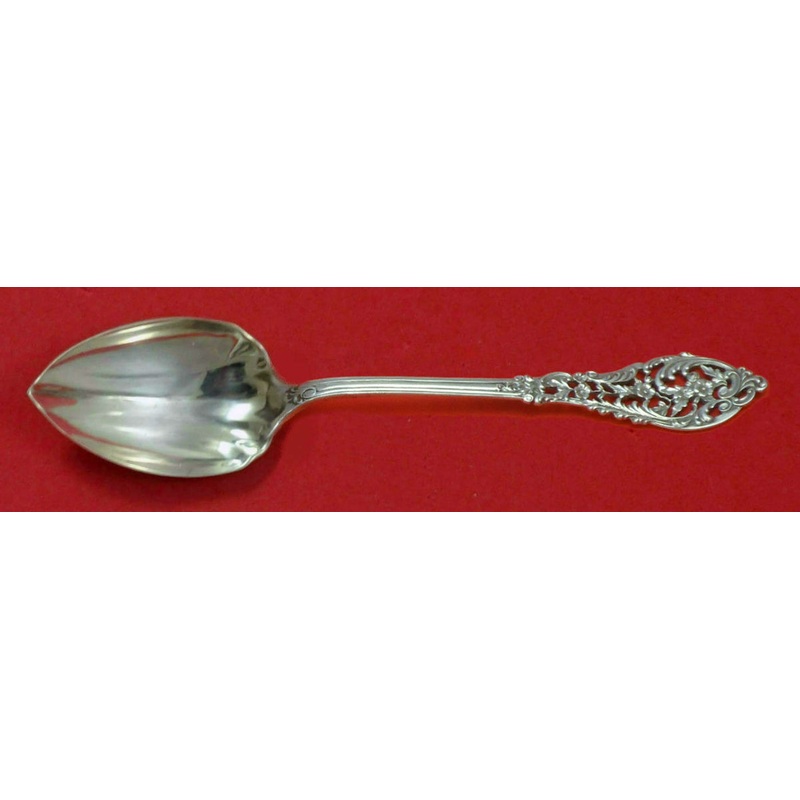 Trianon Pierced by Dominick and Haff Sterling Grapefruit Spoon Fluted Custom