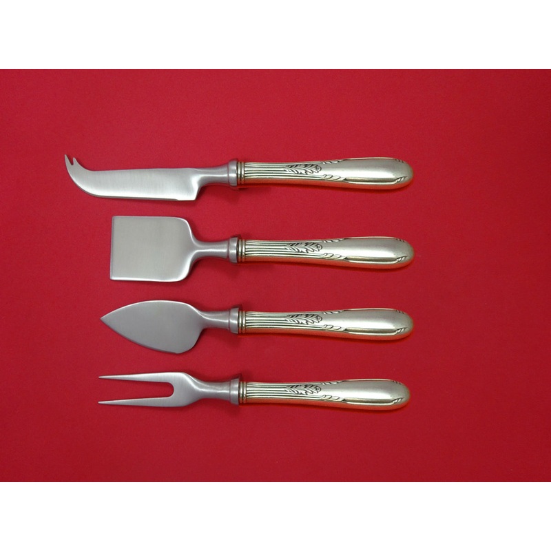 Fleetwood by Manchester Sterling Cheese Serving Set 4pc HHWS  Custom