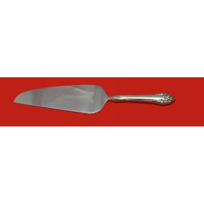 Fragrance by Reed & Barton Sterling Pie Server HH w/Stainless Custom 9 3/4"