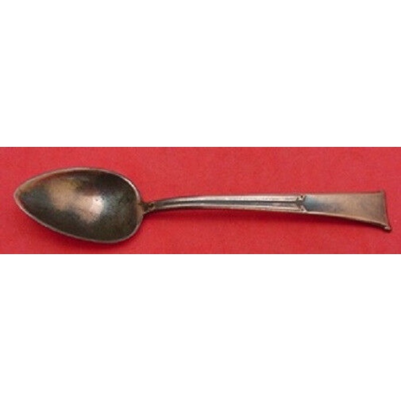 Linenfold by Tiffany & Co. Demitasse Spoon Rare Tiffany Copper Sample 4 3/8"