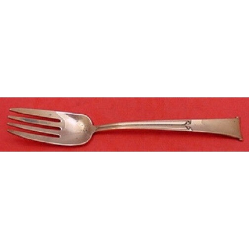 Linenfold by Tiffany & Co. Dessert Fork Rare Tiffany Copper Sample One of A Kind