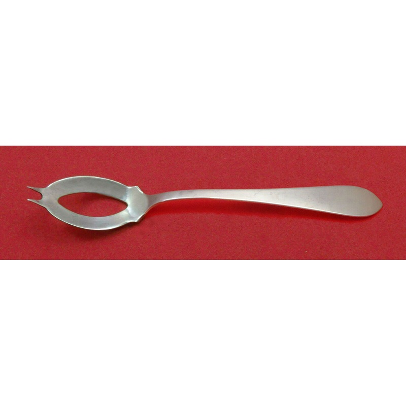 Pointed Antique Reed Barton Dominick Haff Sterling Olive Spoon Ideal Custom