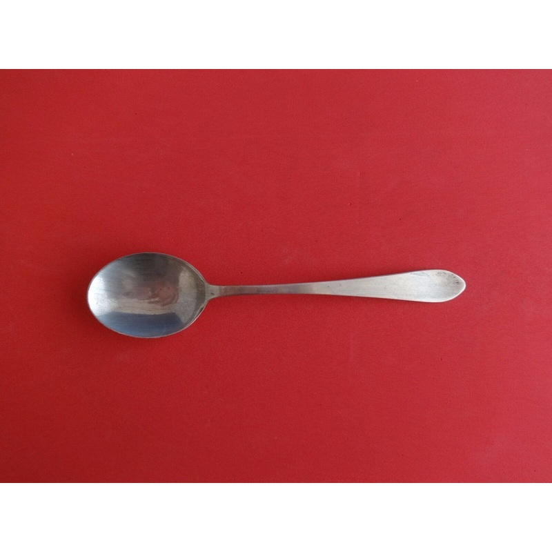 Pointed Antique Reed Barton Dominick Haff Sterling Olive Spoon Small 5 1/4"