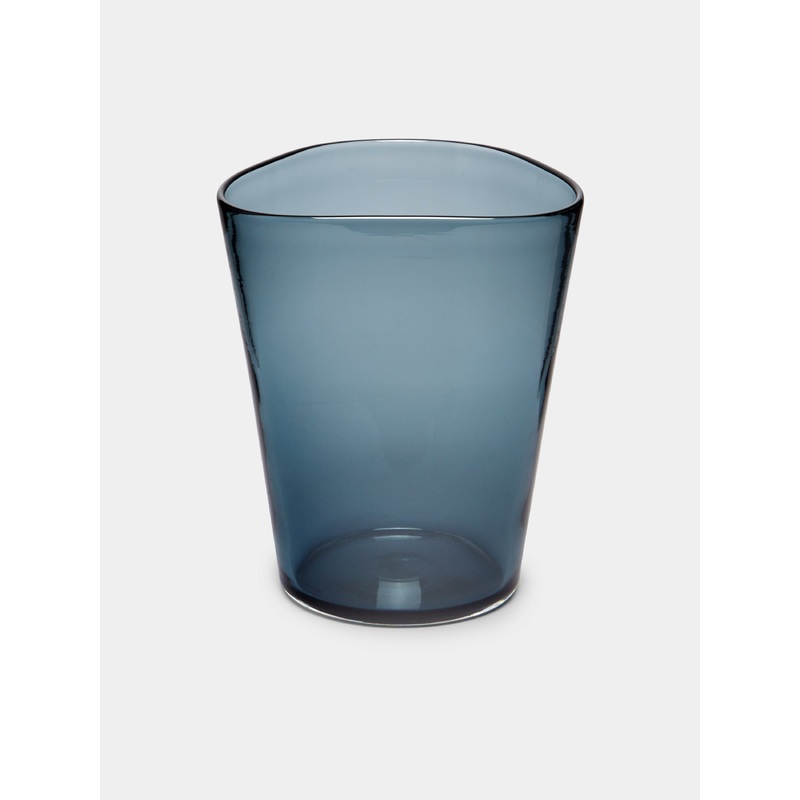 Mosso Oceano Hand-Blown Murano Glass Tumbler