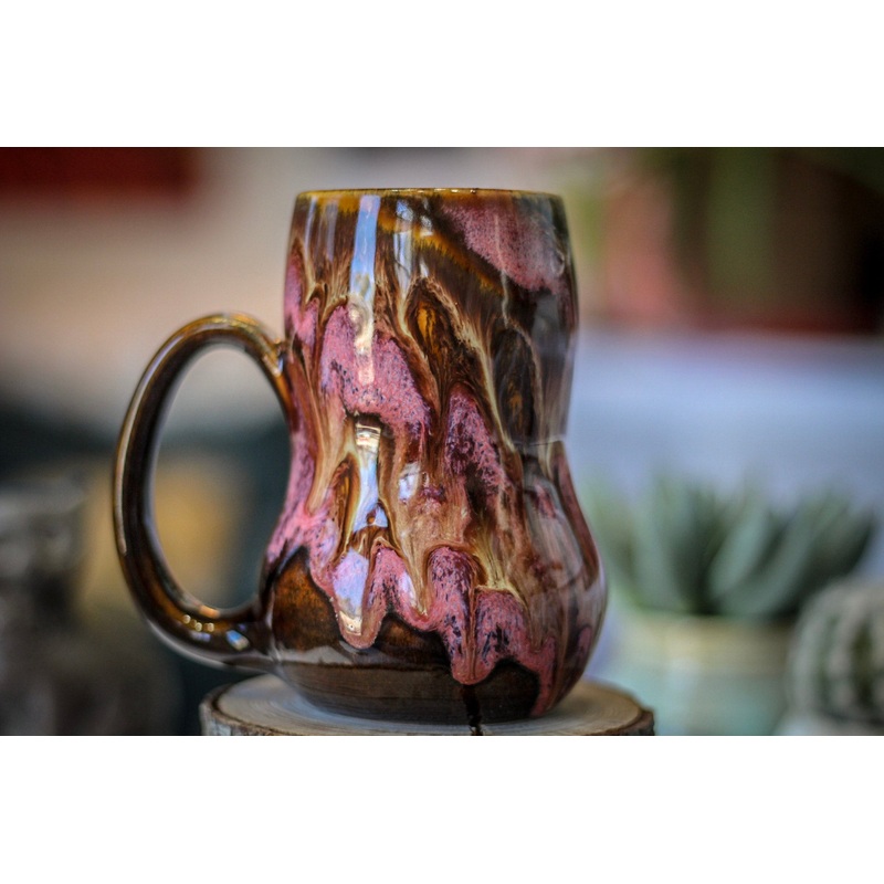 13-E Molten Bliss Gourd Mug - TOP SHELF, 17 oz.