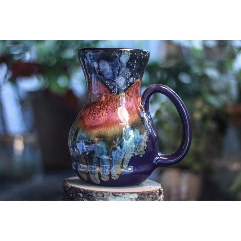 15-A Starry Starry Night Flared Acorn Mug - TOP SHELF, 21 oz.