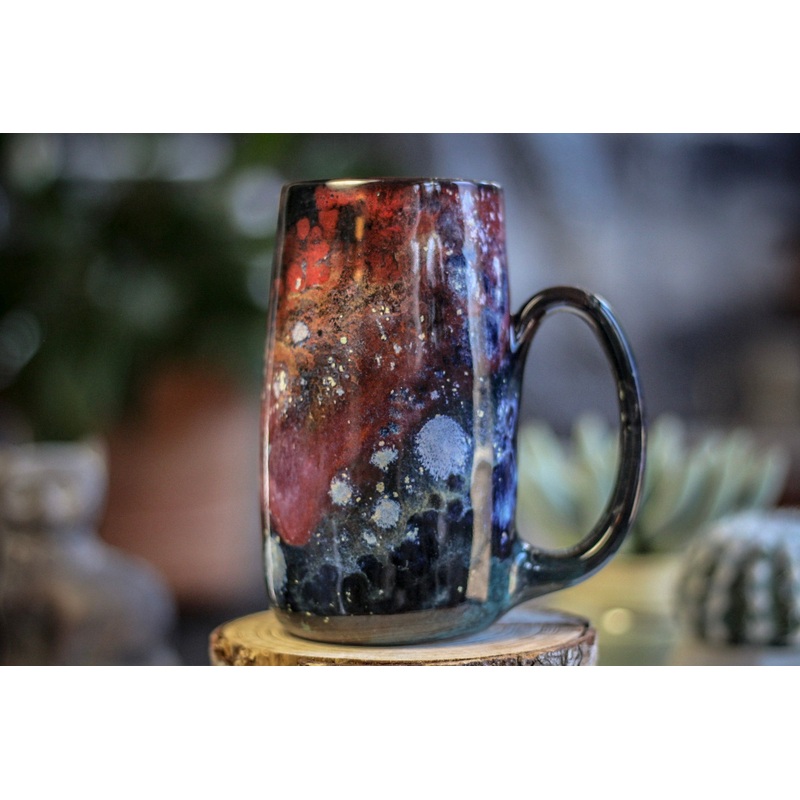 22-A Rainbow Stellar Mug - TOP SHELF, 19 oz.