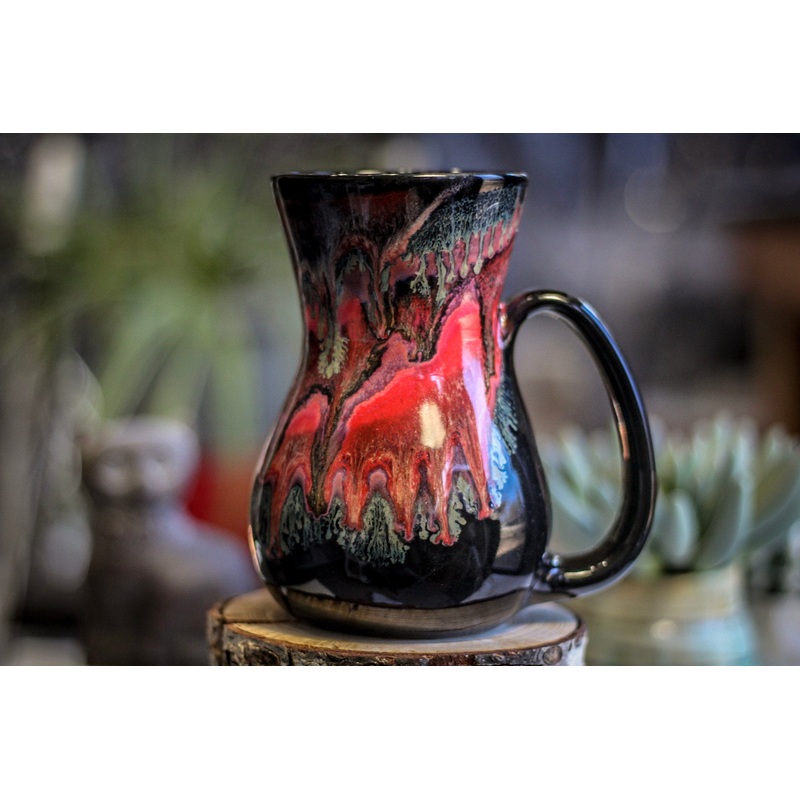 25-B Molten Strata Flared Mug - TOP SHELF, 19 oz.