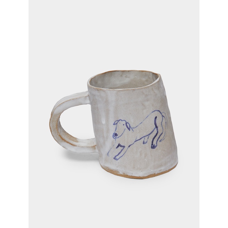 Dog Hand-Painted Ceramic Mug
