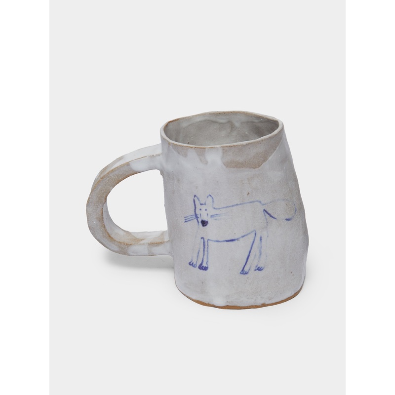 Fox Hand-Painted Ceramic Mug