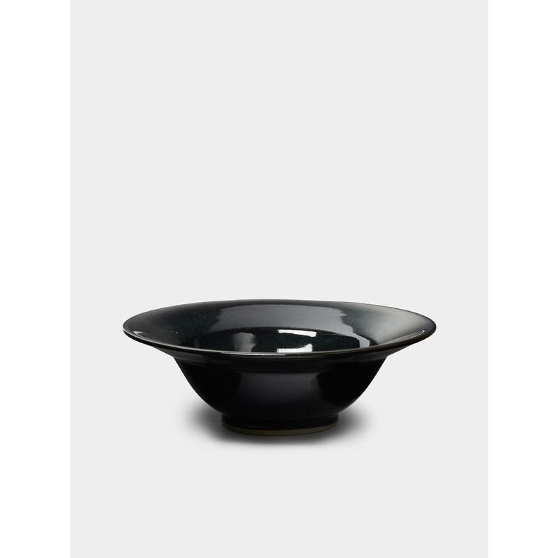 Hand-Glazed Ceramic Deep Bowls (Set of 6)