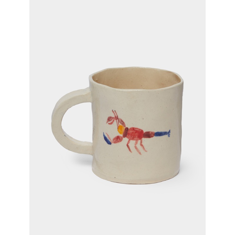 Lobster Hand-Painted Ceramic Mug