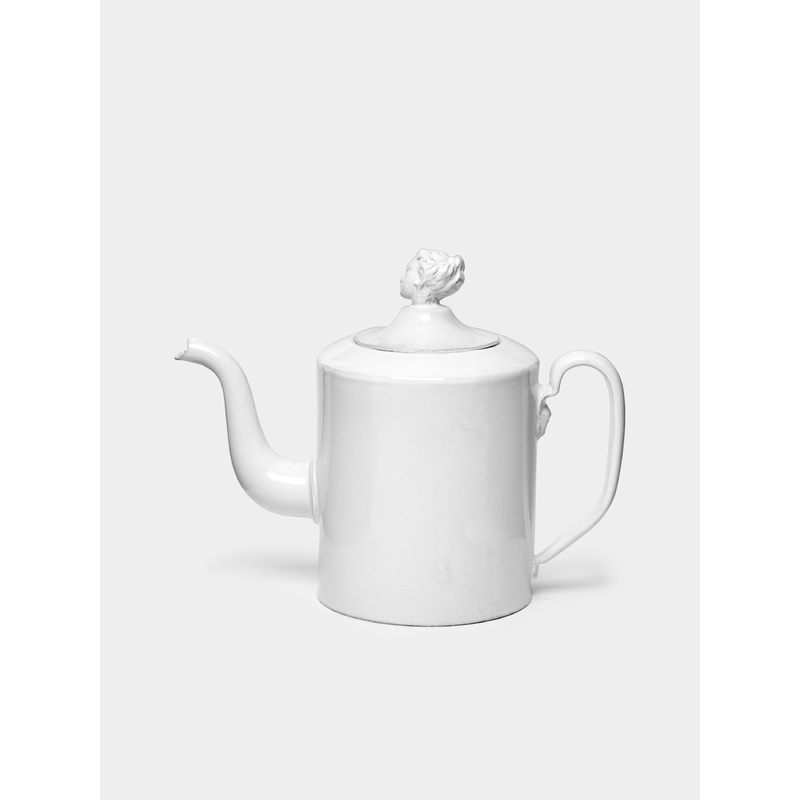 Marie-Antoinette Hand-Glazed Ceramic Teapot