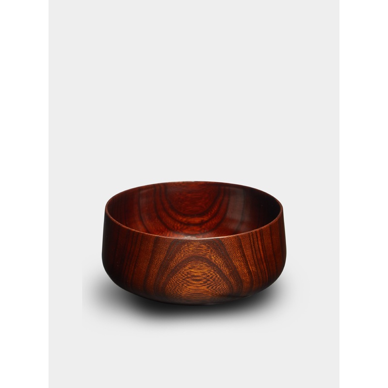 Ottchil Wood Small Footed Bowl