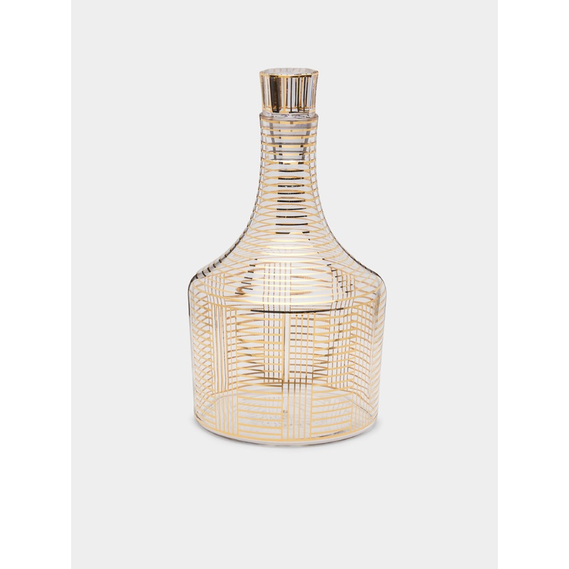 Series B Hand-Painted Crystal Decanter