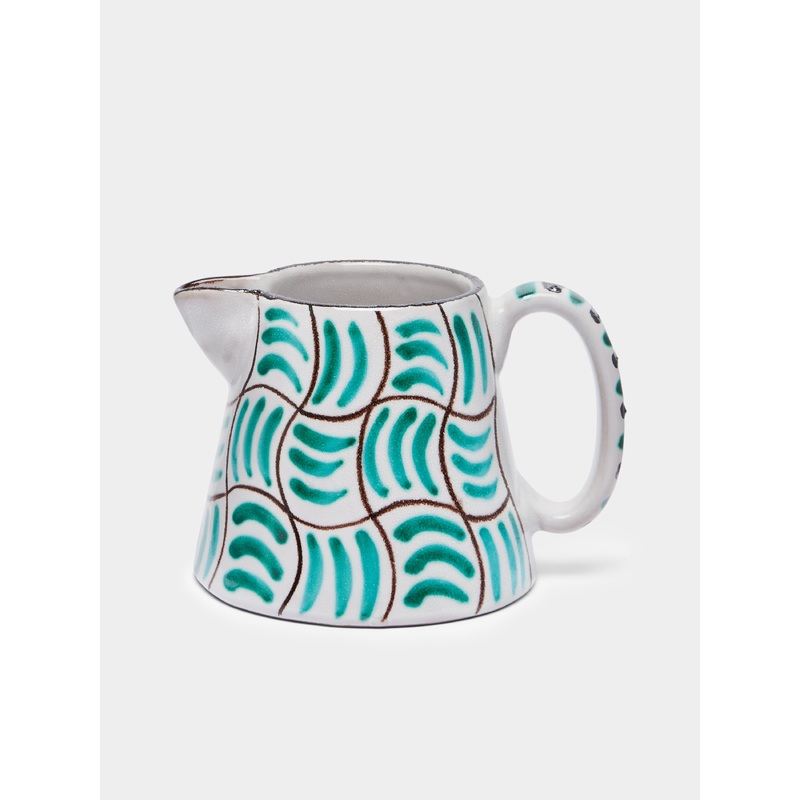 Vietri Hand-Painted Ceramic Pitcher